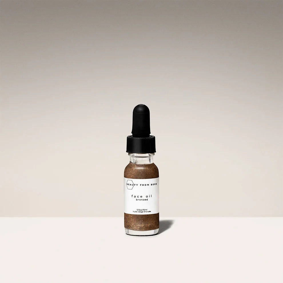 Beauty From Bees – Bronze Face Oil (0.5 oz)