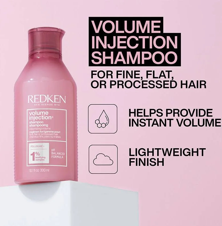 Redken Volume Injection Shampoo & Conditioner Set