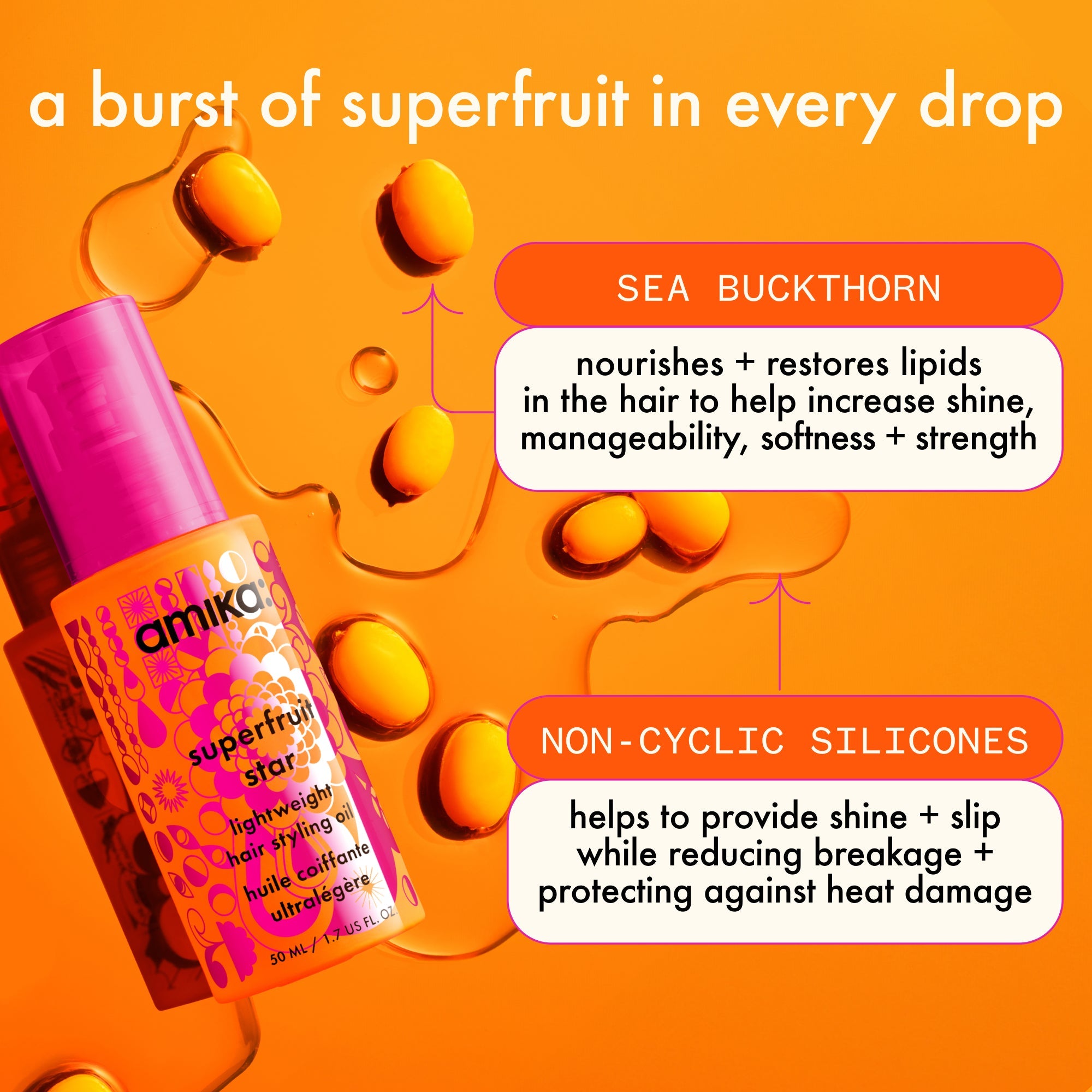 Superfruit Star Lightweight Hair Oil