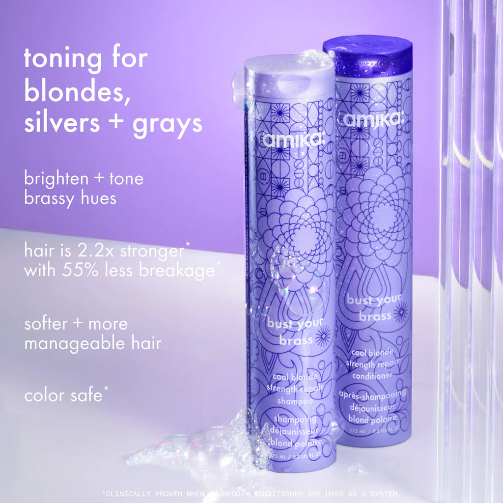 Bust Your Brass Strengthening Purple Shampoo