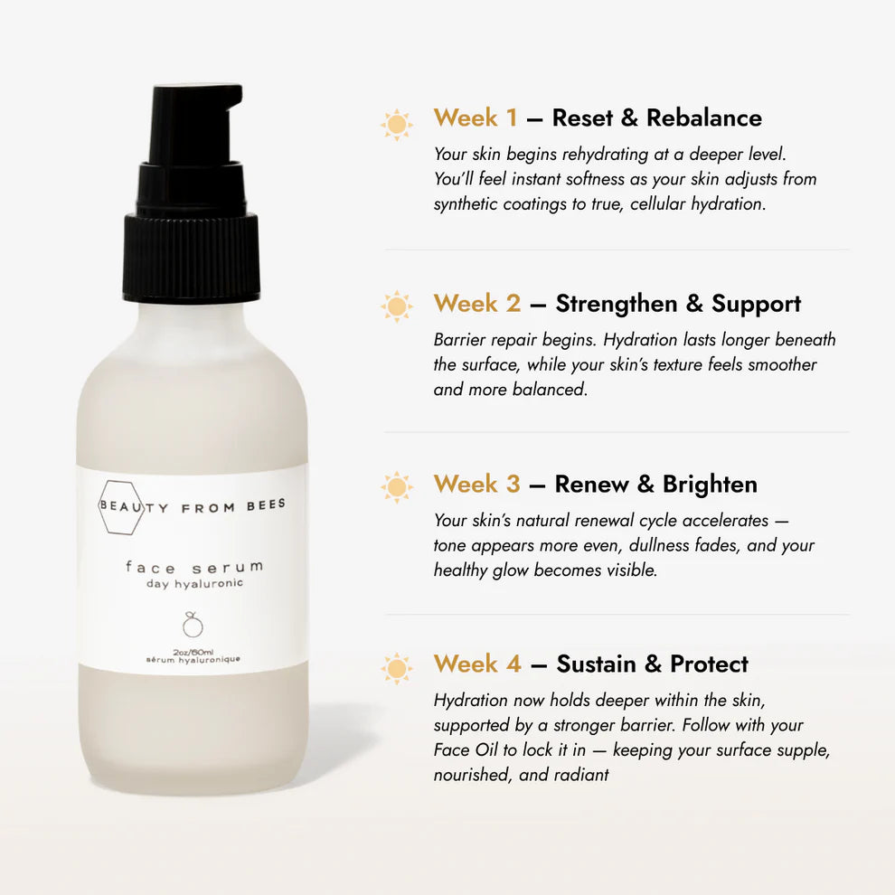 Beauty From Bees Face Serum – Day 0.5oz