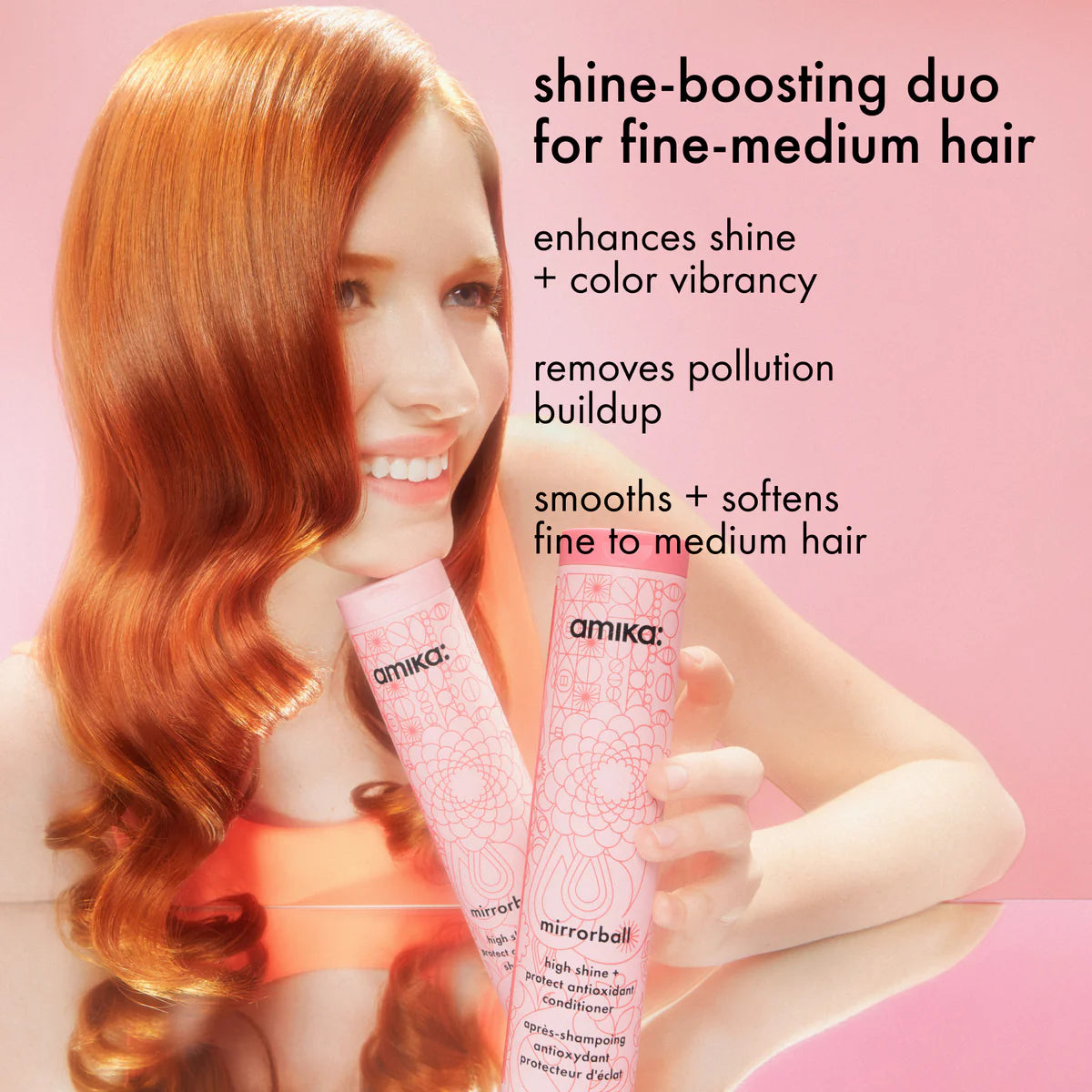 Mirrorball High Shine + Protect Shampoo