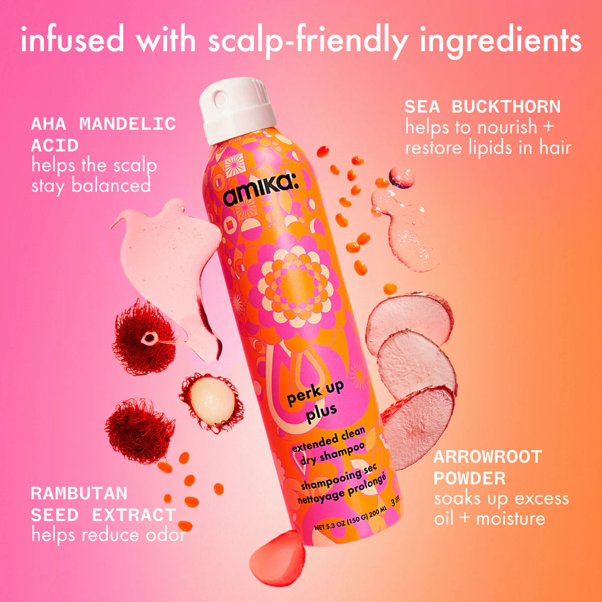 Perk Up Plus Extended Clean Dry Shampoo 5.3oz