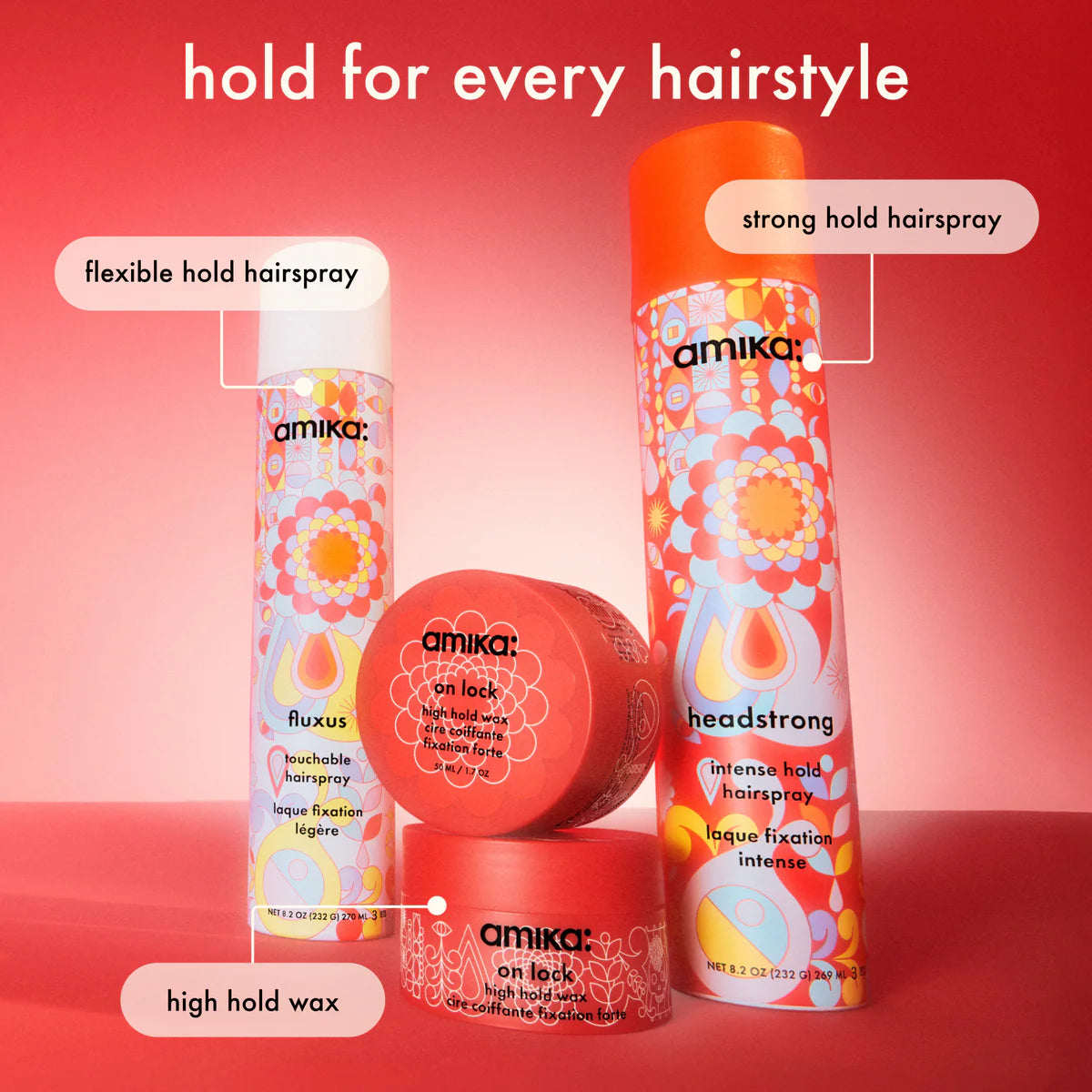Amika On Lock High Hold Hair Wax