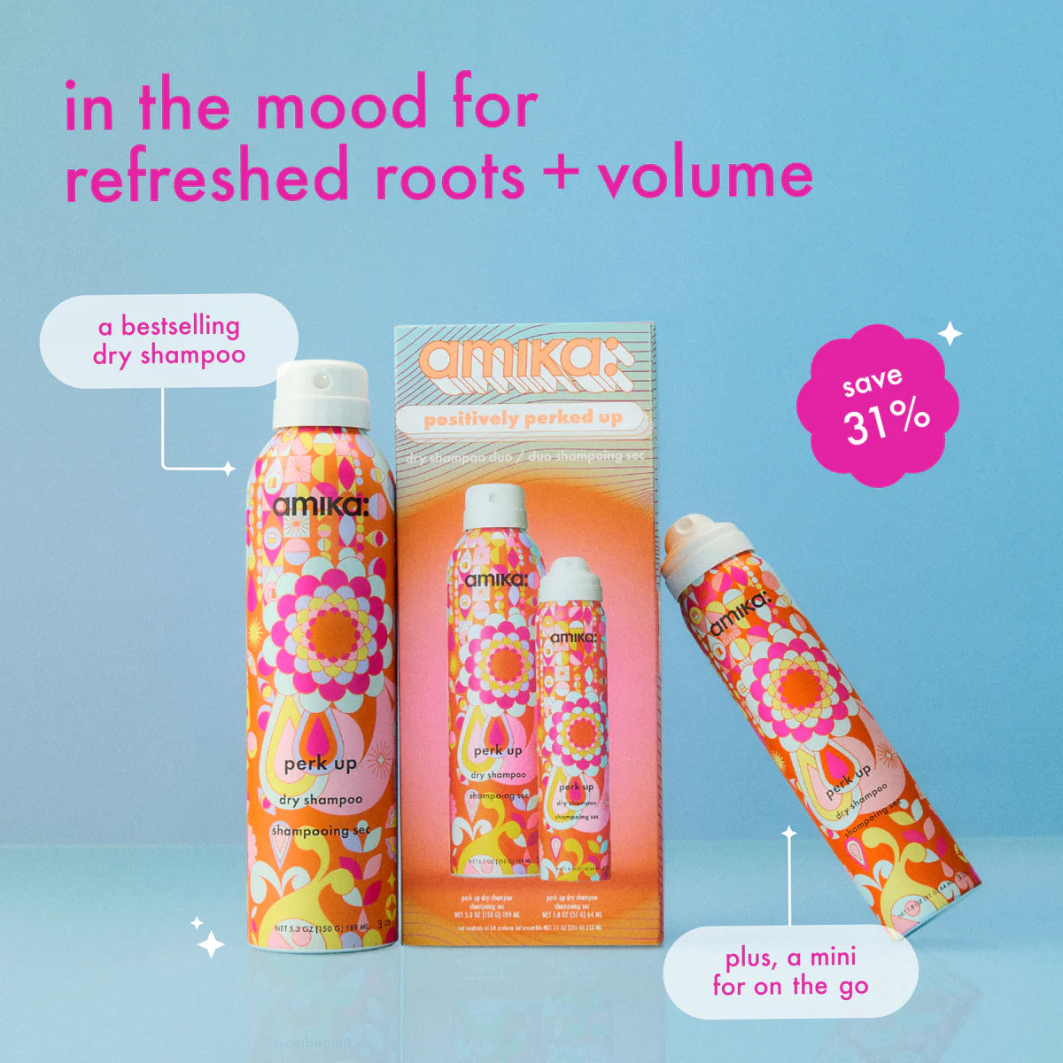 Positively Perked Up Dry Shampoo Duo
