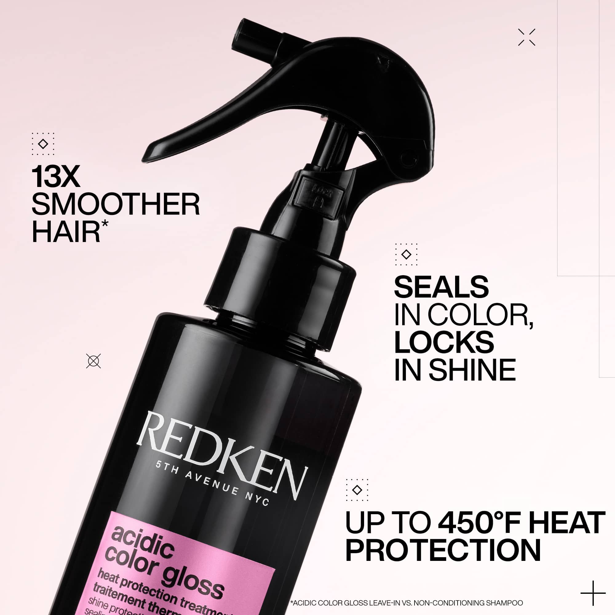 Redken – Acidic Color Gloss Leave-In Heat Protection Spray